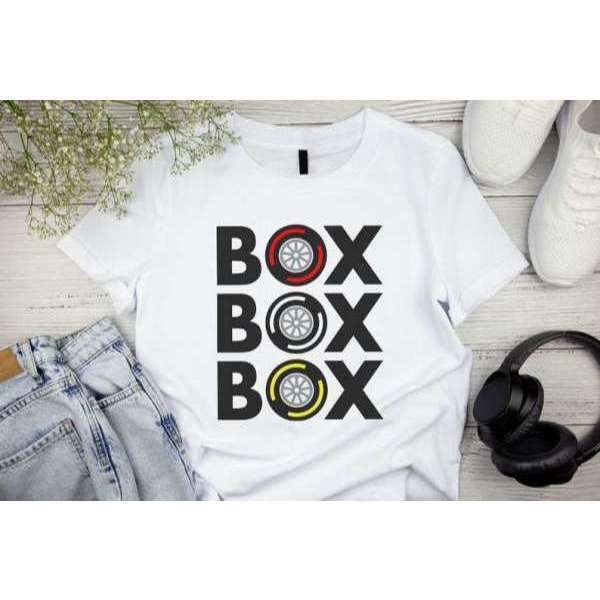 Box Box Box F1 Formula Graphic T Shirt